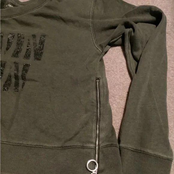 Calvin Klein cropped sweatshirt size S - Picture 3 of 3